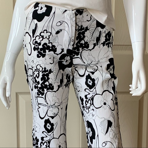 Effeti Moda - women’s summer capris / cropped pants (Sz 2) - Picture 2 of 3